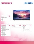 Philips Telewizor LED 32 cale 32PFS6050/12