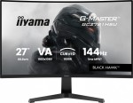 IIYAMA Monitor 27 cali GC2781HSU-B1 VA, FHD, 144Hz, 1ms, 2xUSB, 1500R, 350 cd, 4000:1, HDMI, DP, FreeSync -1920x1080 (48-144Hz), 2x2W