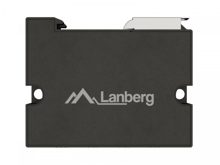 Lanberg Przełącznik Din-Fe4-At-30W 1xIn 3xOut 100MB PoE Extender Fast Ethernet Din Rail at 30W