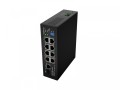 Lanberg Przełącznik Light ILFE-8P-1GE-1S-120 Light Industrial POE 4XBT 4XAT  SFP+ ETH DIN FAST Ethernet