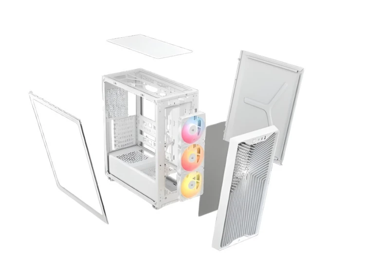 Corsair Obudowa 3200D RS ARGB Mid-Tower White