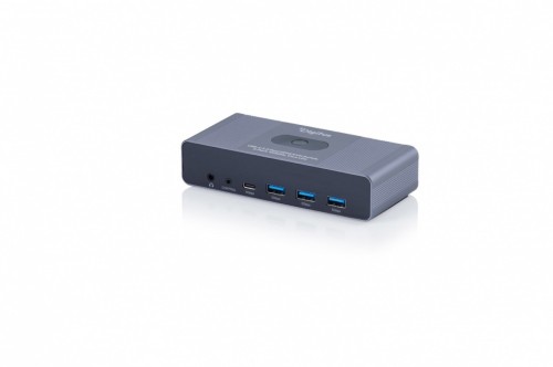 Digitus Przełącznik / Switch KVM HDMI 2x2 | UHD 4K@60Hz | 3x USB-A 3.1 Gen1 | 1x USB-C USB 3.1 Gen1 | Audio | Core Line