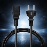 Qoltec Kabel zasilający SCHUKO CEE 7/7 (E/F) | IEC C13 | 3x1.0mm2 | Czysta miedź Cu | 1.5m