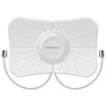 Qoltec Antena paraboliczna 4G 5G LTE | 2x19dBi | kierunkowa | zewnętrzna| 1710-2700 MHz | 3300-4200 MHz | N Female | wodoodporna | 5m