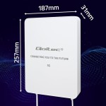Qoltec Antena 5G LTE | 16dBi | kierunkowa | zewnętrzna | SMA | 3300-3800MHz | wodoodporna | 3m