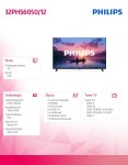 Philips Telewizor LED 32 cale 32PHS6050/12
