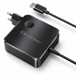 Qoltec Ładowarka sieciowa GaN 65W | USB-C PD PPS | 5-21V | 3-3.25A