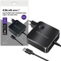 Qoltec Ładowarka sieciowa GaN 65W | USB-C PD PPS | 5-21V | 3-3.25A