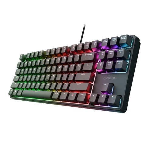 Trust Klawiatura GTX 864 Cada TKL compact gamingowa mechaniczna