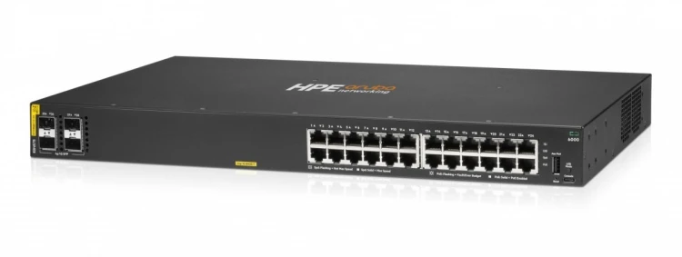 Hewlett Packard Enterprise Przełącznik Aruba Networking 6000 24G Class4 PoE 4SFP 370W R8N87B