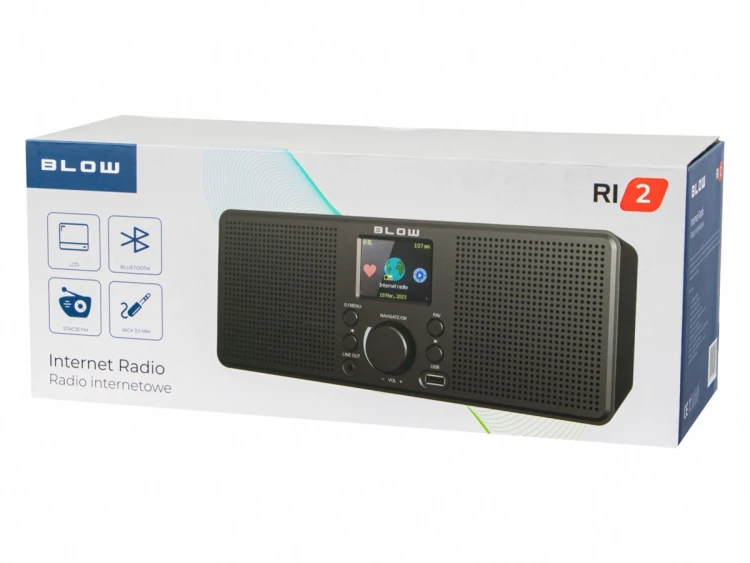BLOW Radio sieciowe internetowe RI2