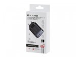 BLOW Ładowarka sieciowa gniazdo USB + USB-C PD 45W + kabel