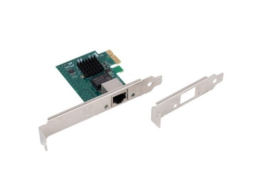Lanberg Karta sieciowa PCI EXPRESS X1 1X RJ45 2.5GB 1ed low profile
