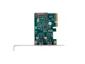 Lanberg Karta sieciowa PCI EXPRESS X1 -> 2X USB-C 3.2 GEN 2X1 led low profile