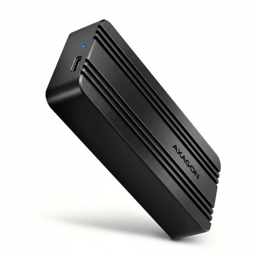 AXAGON EEM2-40G Obudowa zewnętrzna aluminiowa USB4 Gen 3x2 M.2 SSD NVMe 40Gbps passive, USB-C cable, silicon sleeve