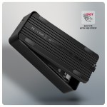 AXAGON EEM2-40G Obudowa zewnętrzna aluminiowa USB4 Gen 3x2 M.2 SSD NVMe 40Gbps passive, USB-C cable, silicon sleeve