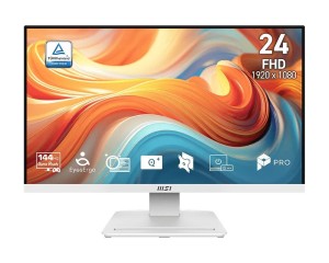 MSI Monitor PRO MP241W E14V 23.8 cala/FHD/FLAT/144Hz/White