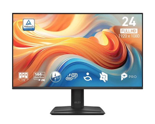 MSI Monitor 23.8 cala PRO MP242 E14C FHD/FLAT/144Hz/czarny