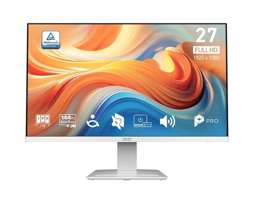 MSI Monitor 27 cali PRO MP273W E14A LED/FHD/FLAT/144Hz/biały