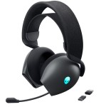 Dell Zestaw słuchawkowy bezprzewodowy  dla graczy Alienware z trzema trybami łączności AW725H