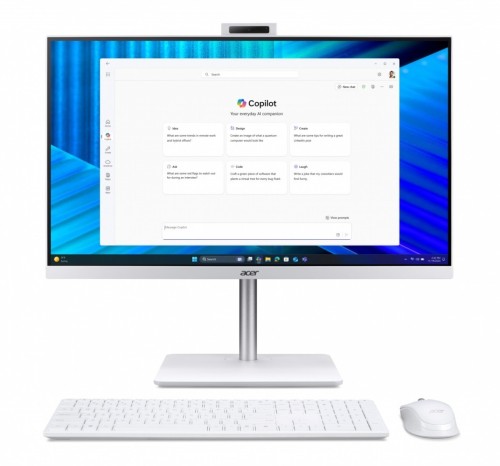 Acer Komputer All-in-One Veriton 2000 VZ2417G 27 IPS i5-120U/16GB /512GB M2/W11P