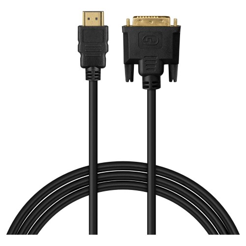 Savio Kabel HDMI CL-212 19pin męski - DVI 18+1 męski 1,8m