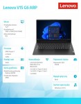 Lenovo Laptop V15 G6 83UU001SPB W11Pro 7 170/16GB/512GB/INT/15.6 FHD/Business Black/1YR CI + 3 YR OS