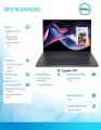 Dell Laptop XPS 16 DA16260 Win11Pro Core Ultra X7 358H/32GB/2TB/16 TOUCH/3,2K/Intel Arc/FgrPr/Cam/Mic/Backlit Kb/3 Cell/3Y ProSupport