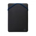 HyperX Futerał dwustronny ochronny na laptopa Classic Reversible 15.6 czarny/niebieski - 2F1X7AA