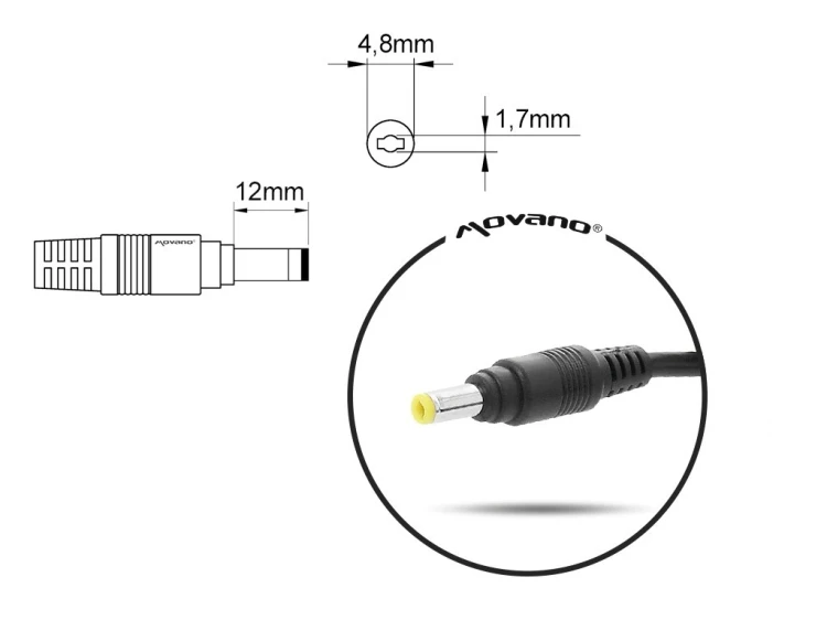 Mitsu Ładowarka / zasilacz 10.5v 4.3a (4.8x1.7) - sony