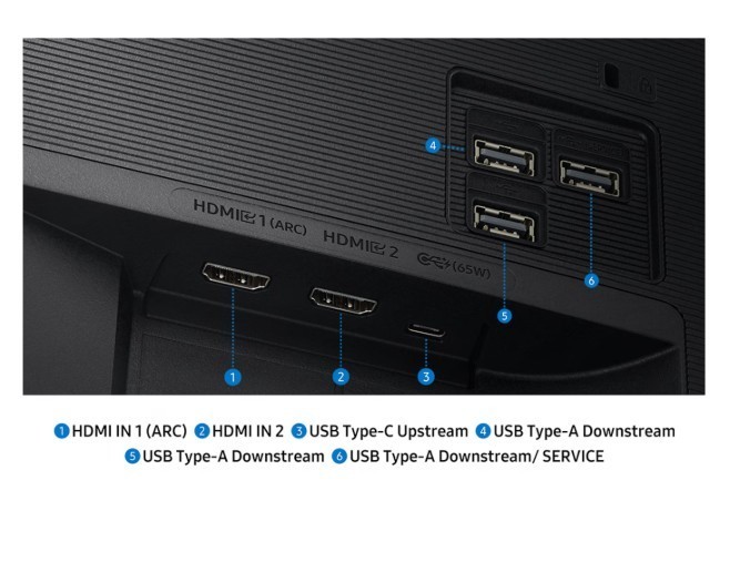Samsung Monitor 32 cale LS32FM700UUXDU