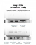 IcyBox Stacja dokująca IB-DK100 Mac Mini M4 7 w 1 z M.2 NVMe Slot