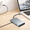 LogiLink Stacja dokująca USB3.2 ,USB-C, 8-portow, PD