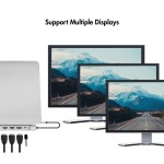 LogiLink Stacja dokująca USB3.2 ,USB-C,12-portów, PD