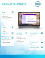 Dell Laptop Dell Pro 14 Plus PB14250 W11P U7-266V/16GB/512GB SSD/FgrPr&SmtCd/IRCam&Mic/5G LTE+BT/14.0 FHD+ 400nit/BcklKb/3C/vPro/3YPS