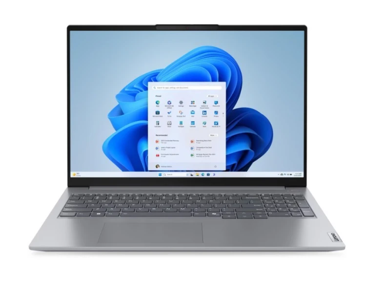 Lenovo Laptop ThinkBook 16 G7 21MW00F0PB W11Pro 5 7535HS/16GB/512GB/INT/16.0 WUXGA/Arctic grey/3YR OS + 1YR CI + CO2 Offset
