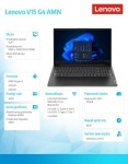 Lenovo Laptop V15 G4 82YU01ARPB W11Pro 5 7520U/16GB/512GB/INT/15.6 FHD/Business Black/3YR OS