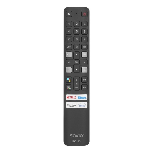 Savio Pilot uniwersalny/zamiennik do TV TCL, Smart TV, RC-15