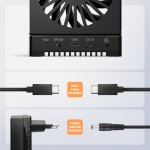 AXAGON ADSA-M2C44 Stacja dokująca USB4 dla 4x M.2 NVMe SSD z funkcją klonowania dysków bez komputera