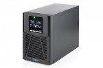 Digitus Zasilacz awaryjny UPS Online Tower 19" LCD 1000VA/1000W 2x12V/9Ah 4xC13 1xC14 USB RS232 RJ45 GŁ.293mm
