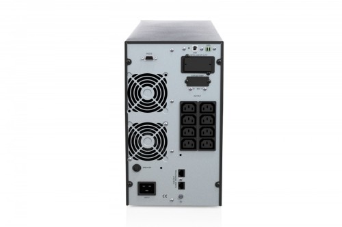 Digitus Zasilacz awaryjny UPS Online Tower 19" LCD 2000VA/2000W 4x12V/9Ah 8xC13 1xC14 USB RS232 RJ45 GŁ.460mm