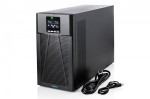 Digitus Zasilacz awaryjny UPS Online Tower 19" LCD 3000VA/3000W 6x12V/9Ah 8xC13 1xC19 1xC14 USB RS232 RJ45 GŁ.460mm