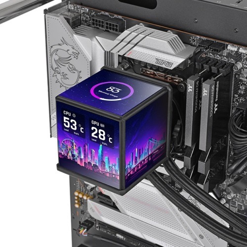 Thermaltake Chłodzenie wodne - AIO MINECUBE 360 Ultra ARGB LCD