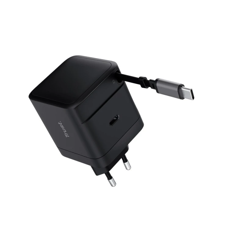 Trust Ładowarka MAXO zwijany kabel USB-C 65W