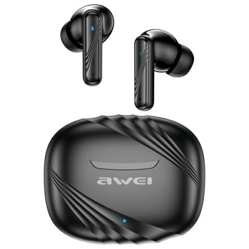 AWEI Słuchawki bluetooth 5.3 TA6 ANC czarne TWS