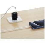 USAMS Ładowarka sieciowa T65 33W Fast Charging 1xUSB-C 1xUSB-A czarna