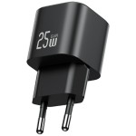 USAMS Ładowarka sieciowa JC Series CC289 25W GaN Fast Charger USB-C    czarna