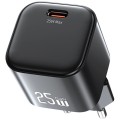 USAMS Ładowarka sieciowa JC Series CC289 25W GaN Fast Charger USB-C    czarna
