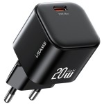 USAMS Ładowarka sieciowa JO Series CC260 20W USB-C + kabel USB-C/Lightning 1m biała