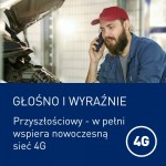Panasonic Telefon komórkowy KX-TF400EXC niebieski